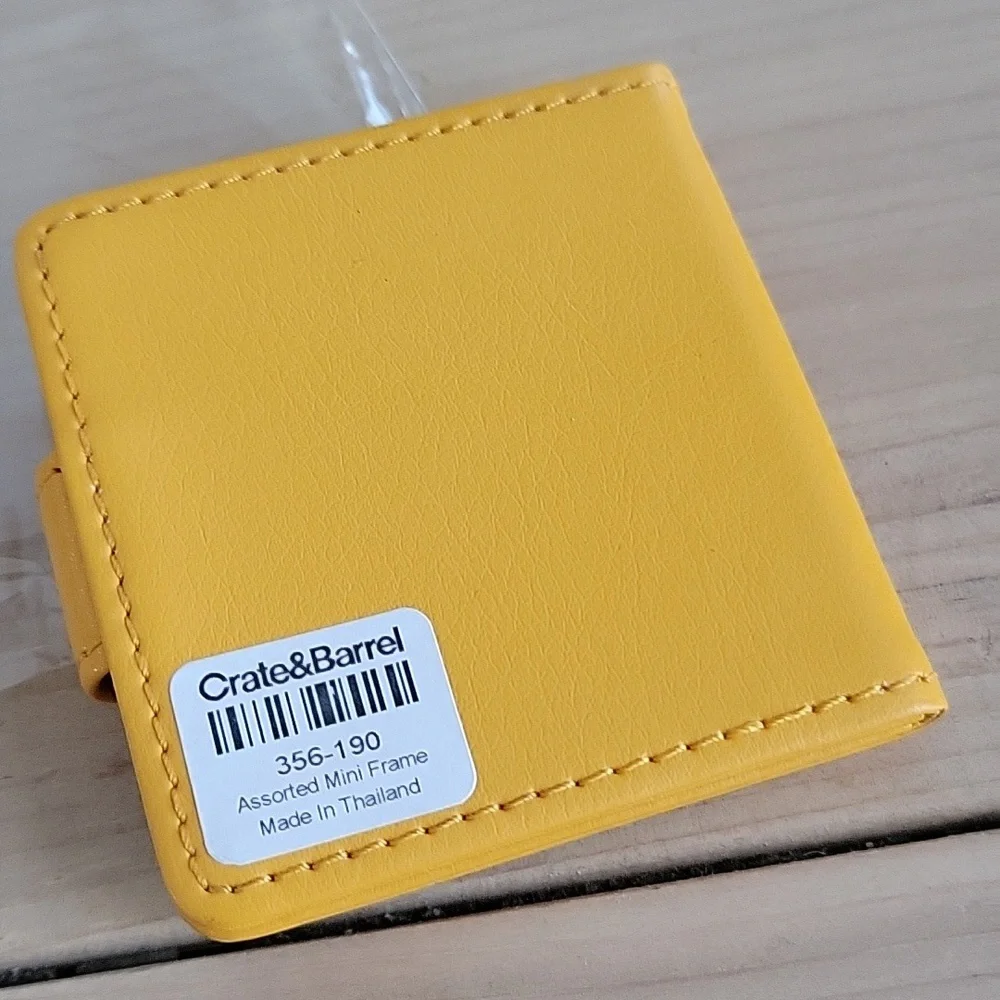 Crate & Barrel Gold Mini Frame